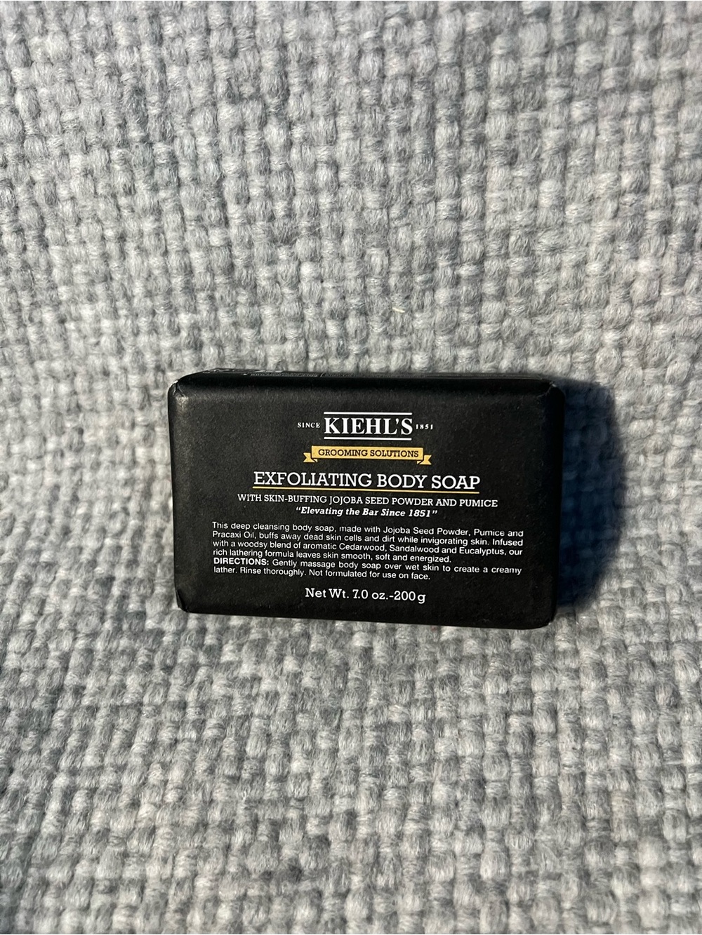 Kiehl's Exfoliating Body Soap with Jojoba Seed Powder & Pumice (full size)